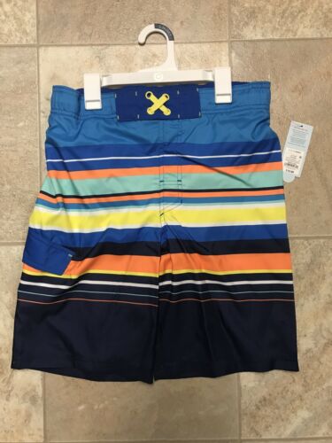 Boys Large 12/14 Husky Cat & Jack Swim Suit Shorts New