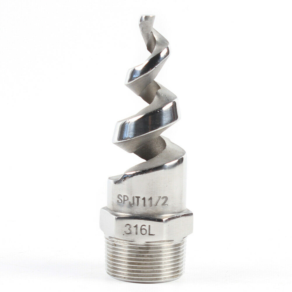 1.5 in Steel Spiral Cone Nozzles Garden Spray Water Sprinkler Heads Spray Nozzle