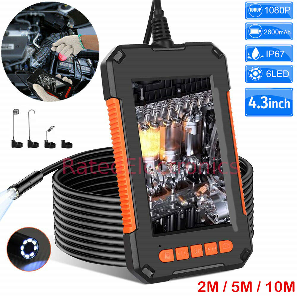 Precise Industrial Endoscope HD Camera 1080P 4.3