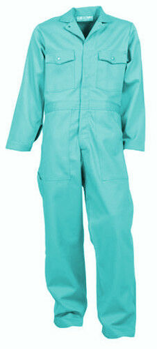 Visual Green Flame Resistant Coverall (Proban®/FR-7A®)-MADE IN THE USA-NEW!