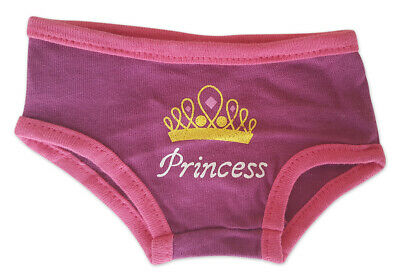 Princess Undies Teddy Bear Clothes Outfit Fits Most 14