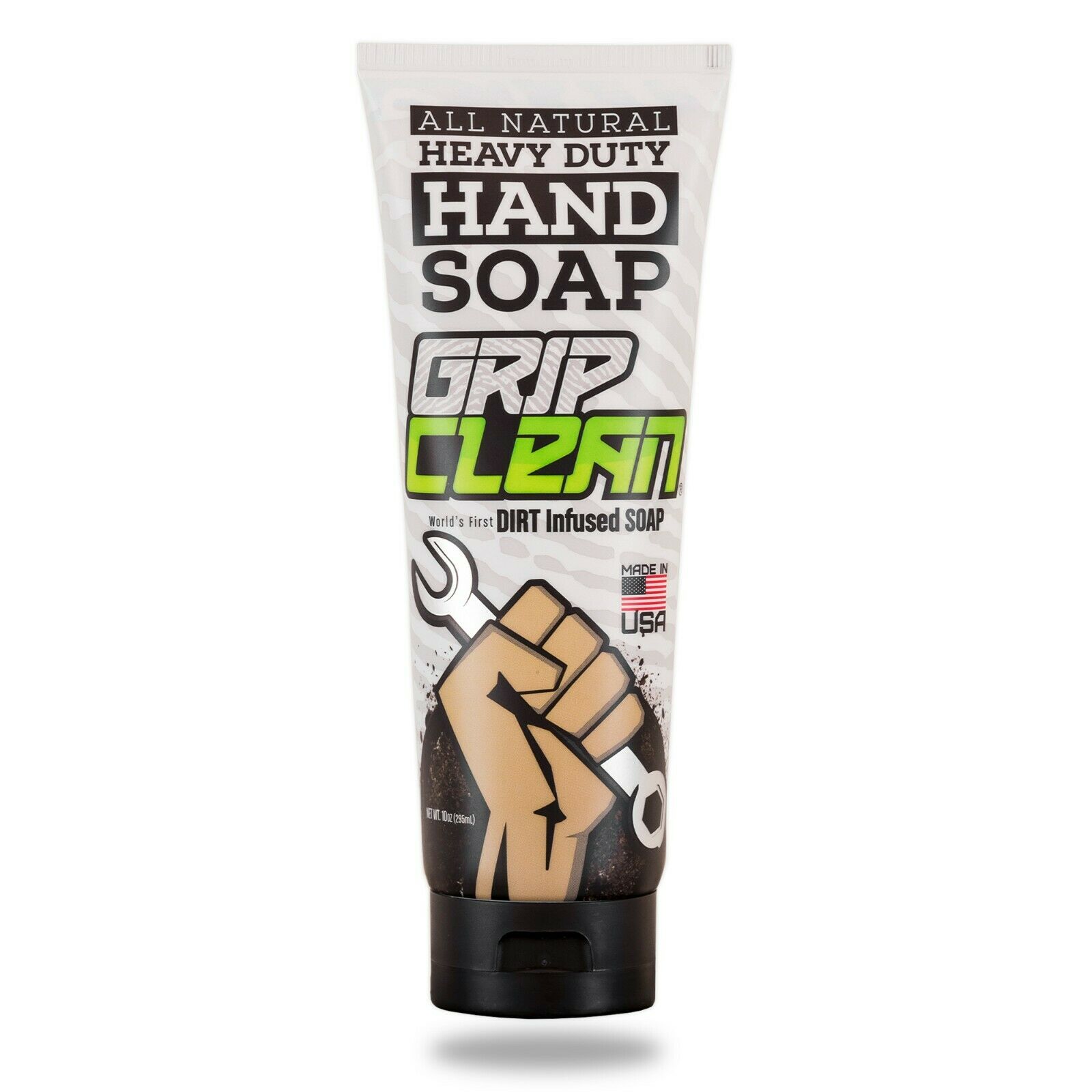 Grip Clean | Hand Cleaner for Auto Mechanics - All Natural Heavy Duty Soap (8oz)